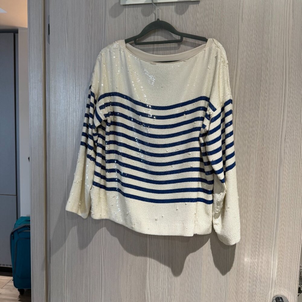 J.Crew  Collection Sequin Top (Size 8 Great Condition)